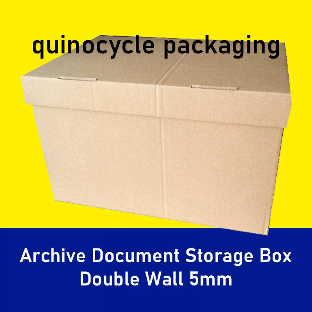 Document Storage Box/ Archive Box (Double Wall) With Top Separate Cover